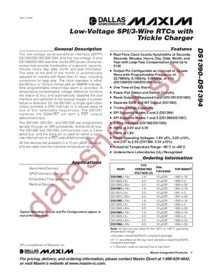 DS1390U-33+ datasheet  